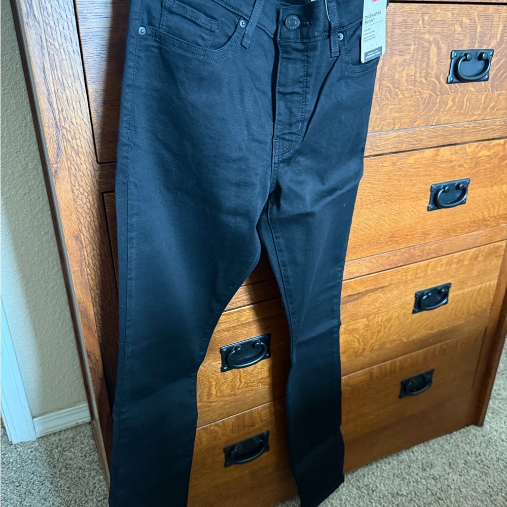 Women’s 311 Shaping Skinny Levi Black
